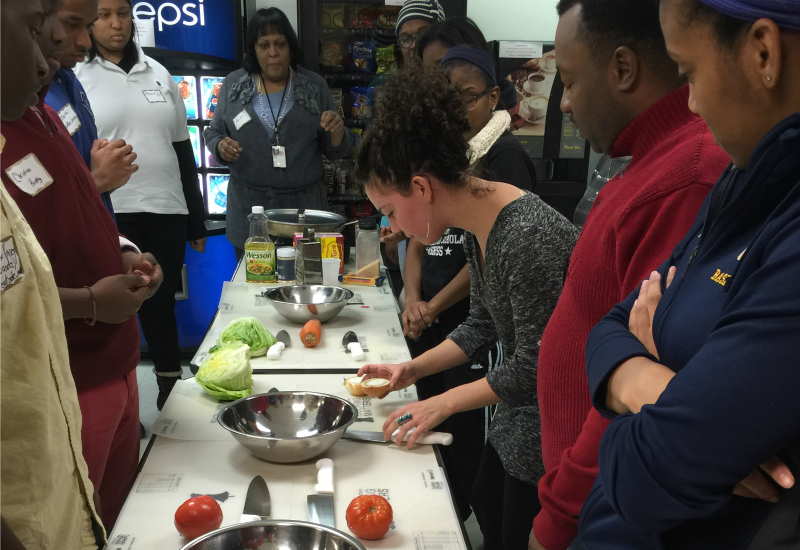 Cooking Matters provides free cooking classes for Detroit families