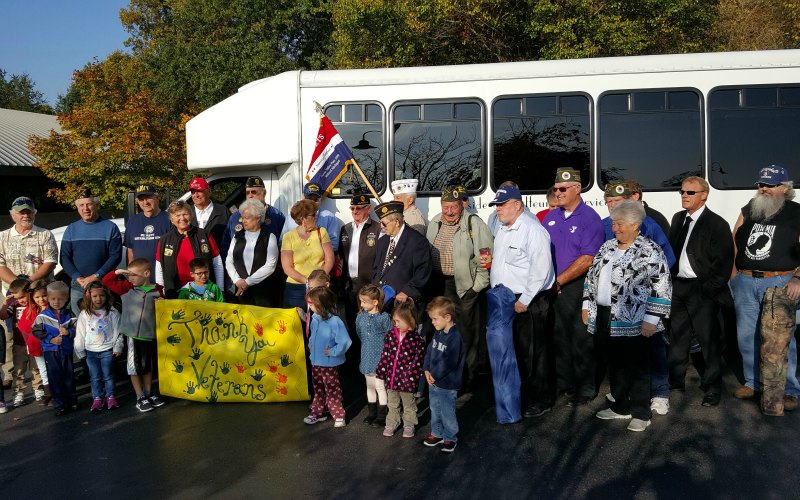 Carls Y helps celebrate Veterans in Lansing