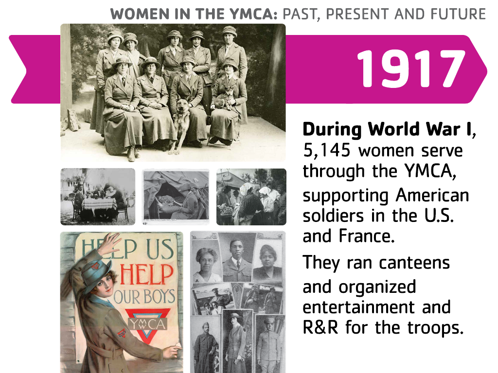 Women's History Month slide 4: 1917