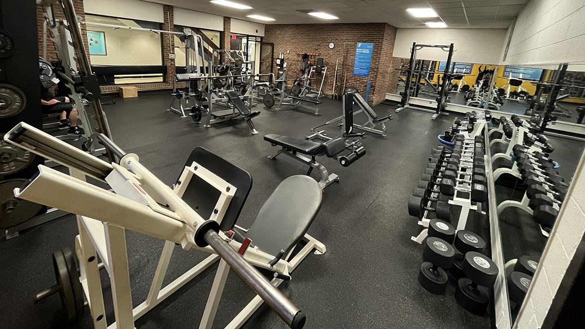 Macomb Family YMCA Weight Room in Mt. Clemens, Michigan