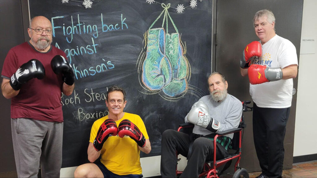 Rock Steady Boxing at the Y